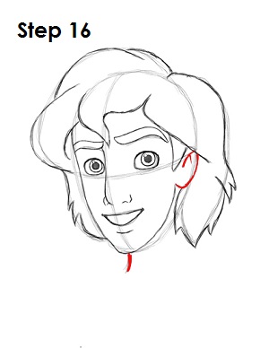 How to Draw Aladdin Step 16