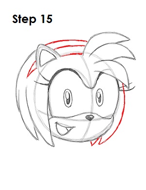 Draw Amy Rose 15