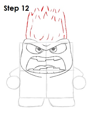 Draw Anger Inside Out 12