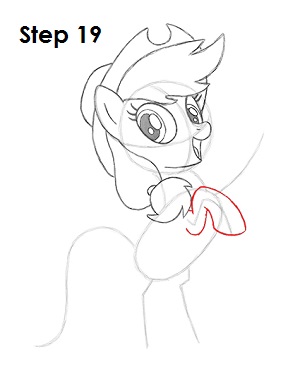 Draw Applejack 19