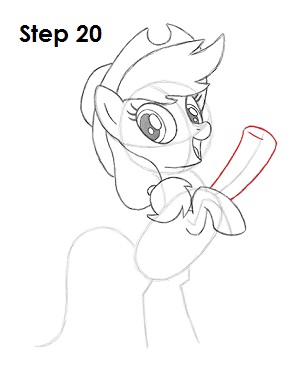 Draw Applejack 20