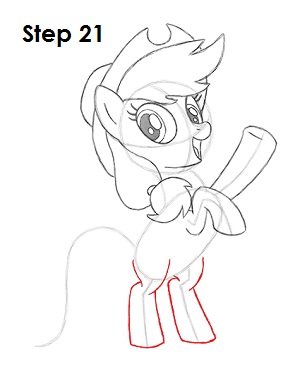 Draw Applejack 21