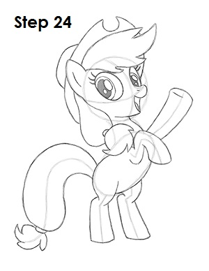 Draw Applejack 24