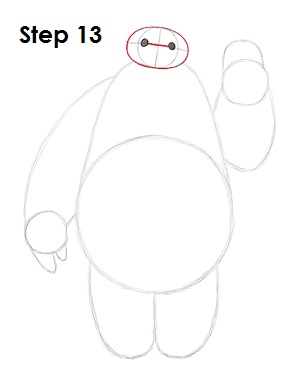 Draw Baymax Big Hero 13