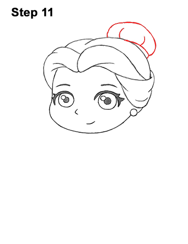 Draw Mini Chibi Cute Little Belle Beauty 11