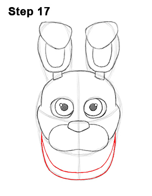 Draw Bonnie Five Nights at Freddy's 17