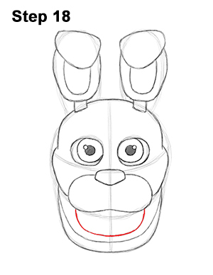 Draw Bonnie Five Nights at Freddy's 18