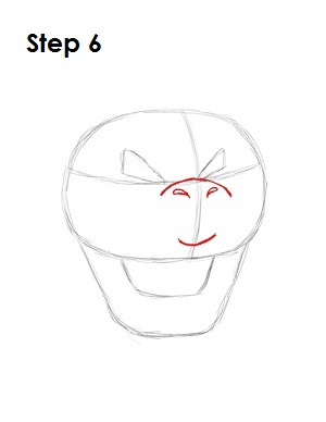 How to Draw Bowser Step 6