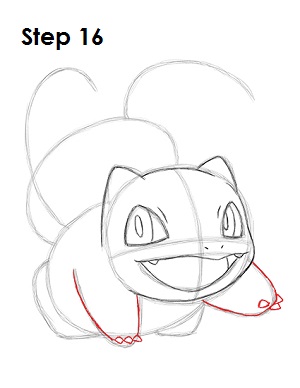 Draw Bulbasaur 16