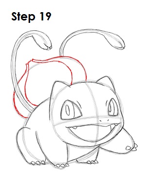 Draw Bulbasaur 19