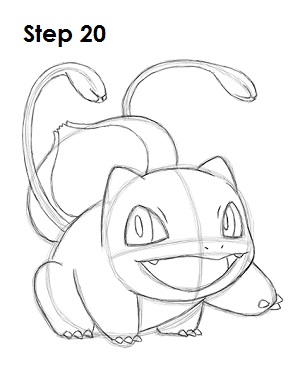 Draw Bulbasaur 20