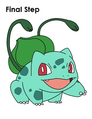 Draw Bulbasaur Pokemon