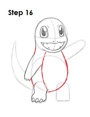 Draw Charmander 16