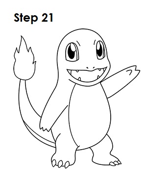 Draw Charmander 21