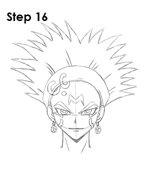 Draw Crow Hogan Step 16