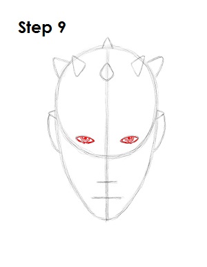 Draw Darth Maul 9