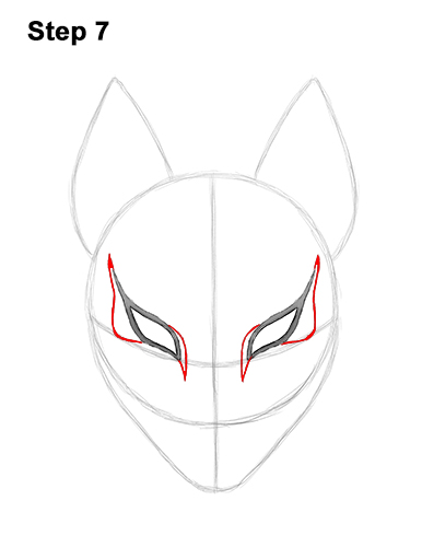How to Draw Fortnite Max Drift Skin Mask 7