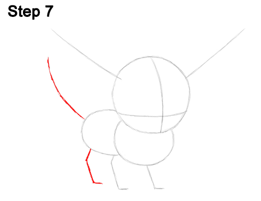 Draw Eevee Pokemon 7