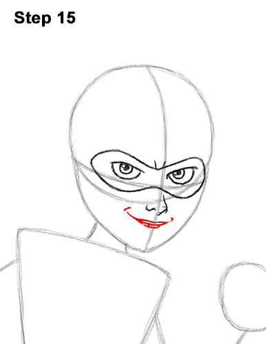 How to Draw Elastigirl Helen Parr Incredibles 15