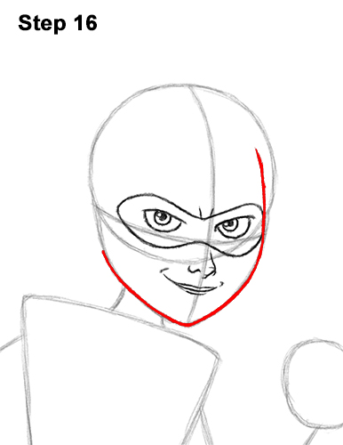 How to Draw Elastigirl Helen Parr Incredibles 16