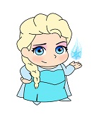 How to Draw Elsa Mini