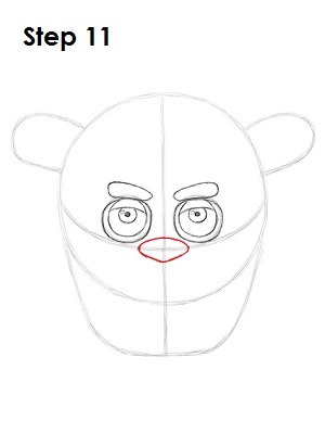 Draw Freddy Fazbear 11