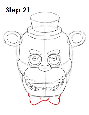 Draw Freddy Fazbear 21