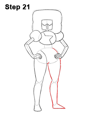 Draw Garnet Steven Universe 21