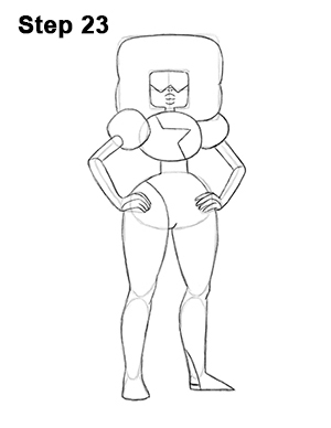 Draw Garnet Steven Universe 23