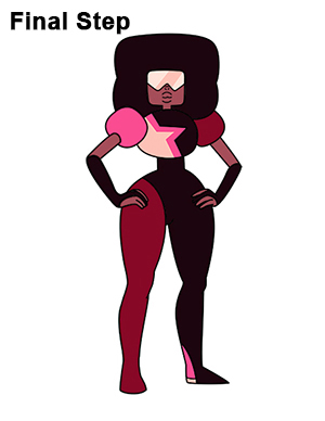 Draw Garnet Steven Universe