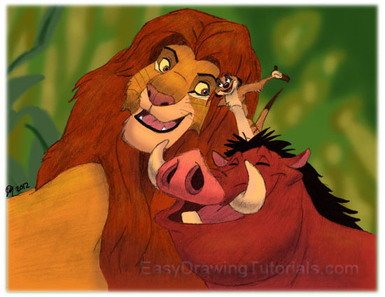 Lion King Drawing