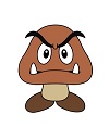 How to Draw a Goomba