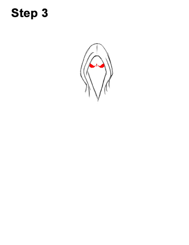 How to Draw Scary Halloween Grim Reaper Scythe Skeleton 3