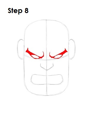 Draw the Hulk Step 8