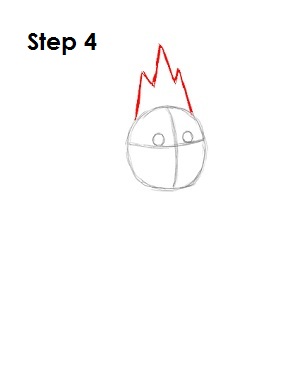 Draw Ice King Step 4