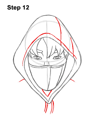 How to Draw Fortnite Ikonik Skin 12