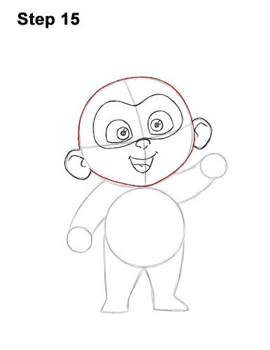 How to Draw Jack Jack Cute Baby Incredibles 15