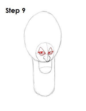 How to Draw Jafar Step 9