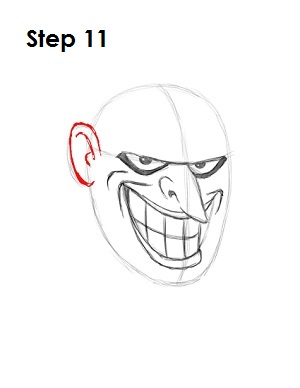 Draw the Joker Step 11