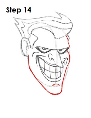 Draw the Joker Step 14