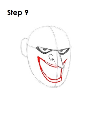 Draw the Joker Step 9