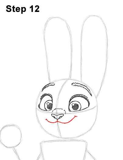 Draw Judy Hopps Zootopia 12