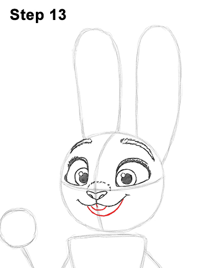 Draw Judy Hopps Zootopia 13