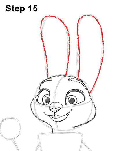 Draw Judy Hopps Zootopia 15