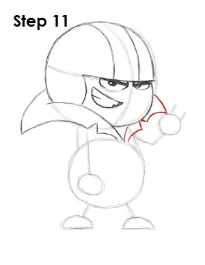 Draw Kick Buttowski Step 11