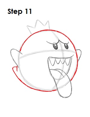 Draw King Boo 11