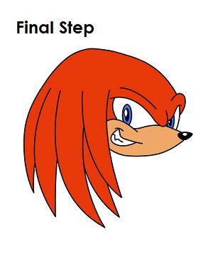  Draw Knuckles Final Step