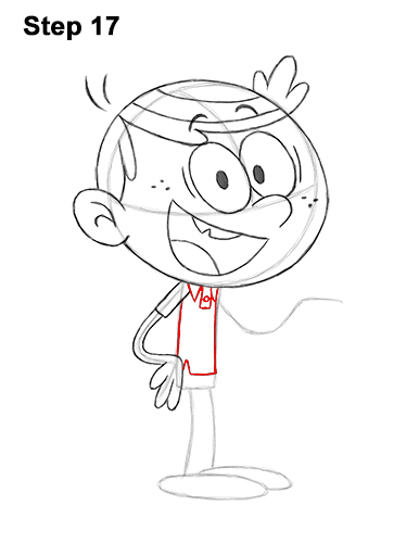 How to Draw Lincoln Loud House 17