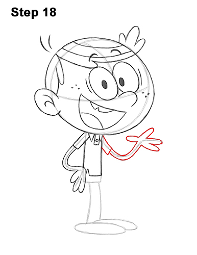 How to Draw Lincoln Loud House 18