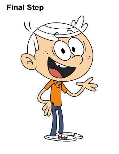 How to Draw Lincoln Loud House 21